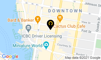 Trapeze Communications Inc in Victoria map