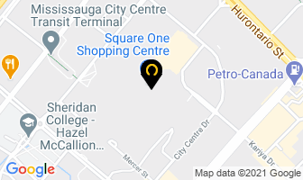 Travel Currency Exchange in Mississauga map