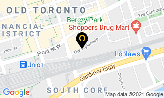 Travel Trust International in Toronto map