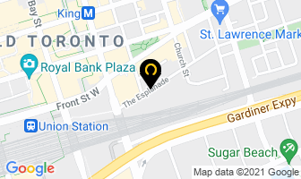Travel Trust Interntional in Orillia map