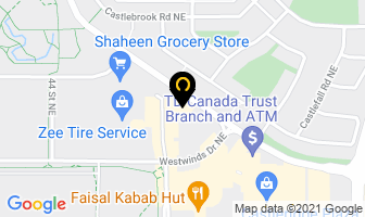 Travel World Inc in Calgary map