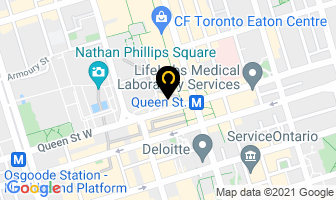Travelers Canada in Orillia map
