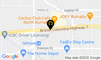 Travelers Leasing Corp in Burnaby map