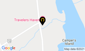 Travellers Haven Motel in Guelph map