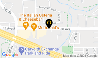 Travelodge Langley Hwy Hotel in Langley map