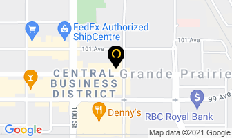 Tre'chic Hair Design in Grande Prairie map