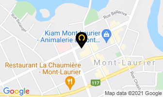 Tr&egrave;s Art in Mont-laurier map