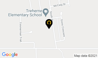 Treherne Collegiate in Treherne map