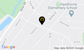 Trenant Park Pet Clinic in Delta map