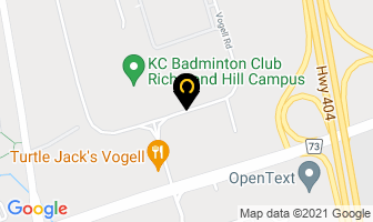 Trend Auto Leasing in Richmond Hill map