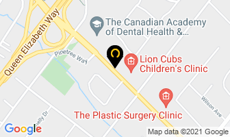 Trend Marketing in Mississauga map