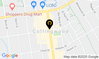 Trent Beattie in Collingwood map