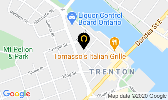 Trenton Cleaners in Quinte West map