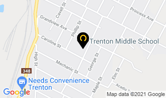 Trenton Middle School in Trenton map