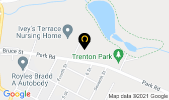 Trenton Rink in Trenton map