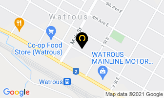 Tri-Central Insurance Ltd in Watrous map