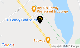 Tri County Ford Sales in Tatamagouche map