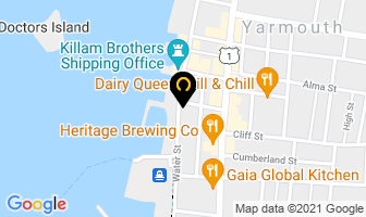 Tri County Regional School Board in Yarmouth map