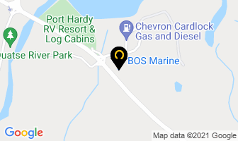 Tri Port Marine Ltd in Port Hardy map
