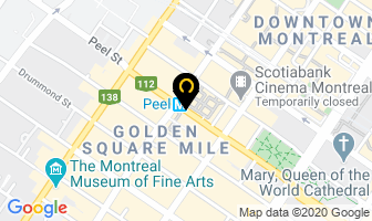 Triasima Inc in Montreal map