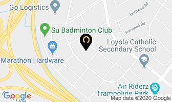 Trident Graphics Canada Corporation in Mississauga map