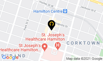 Trigone Medical Supplies in Hamilton map