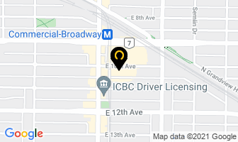 Trikinetic Massage Therapy in Toronto map