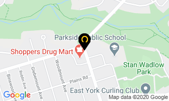 Trillium Convenience in East York map