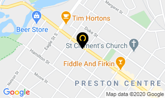 Trillium United Church in Cambridge map