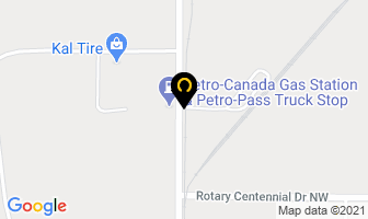 Trimac Transportation in Medicine Hat map