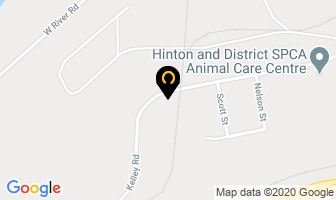 Trimac Transportation in Hinton map