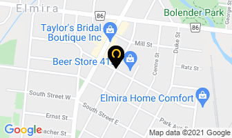 Trimble Doug C A in Elmira map