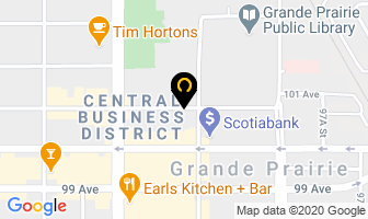 Trinity Massage Therapeutics in Grande Prairie map