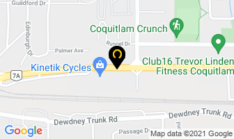 Trinity Recycling Ltd in Coquitlam map