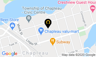 Trinity United Church in Ajax map
