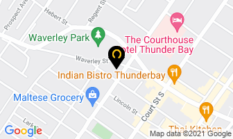 Trinity United Church in Thunder Bay map