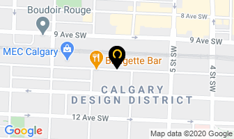 Triovest Realty Advisors Inc in Calgary map