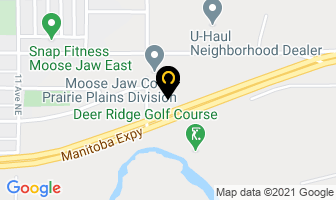 Triple 4 Advertising in Moose Jaw map