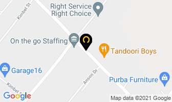 Triple A Cheese in Mississauga map