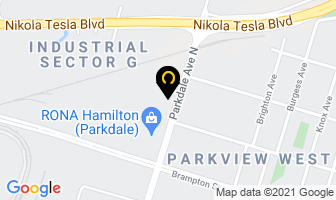 Triple Crown Enterprises Ltd in Hamilton map