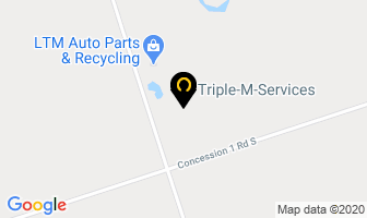 Triple-M-Services in Canfield map