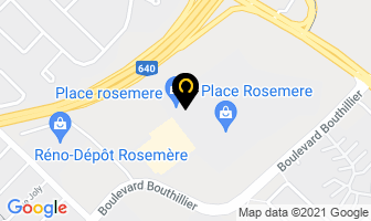 Tristan Place Rosemère in Rosemère map