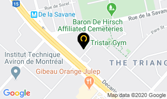 Tristar Gym in Brantford map