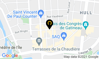 Trocao in Gatineau map