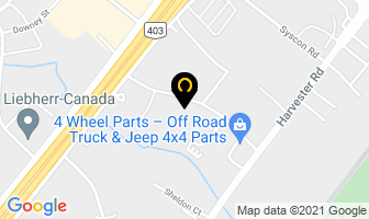 Trojan Tire Inc in Sorel-Tracy map
