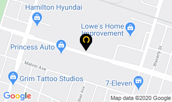 Trombetta Construction Materials Inc in Hamilton map