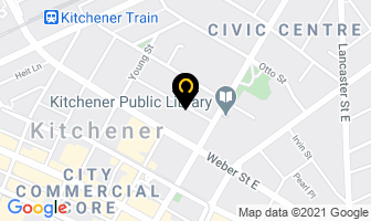 Trotter C D in Kitchener map