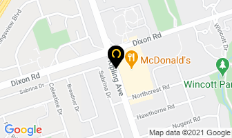 Trs Xray And Ultrasound in Toronto map