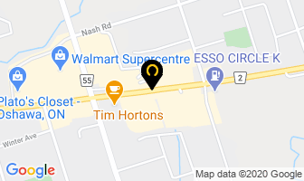 Trubliss Yoga Studio in Courtice map