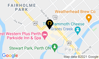 True Britons Masonic Lodge in Perth map